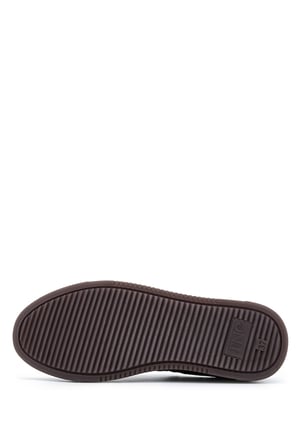 Tamer Tanca Kadın Kahverengi Süet Sneakers & Spor Ayakkabı 1063 209 BN AYK Y26 KAHVE SUET