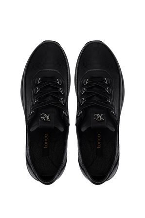 Tamer Tanca Kadın Hakiki Deri Siyah Sneakers & Spor Ayakkabı 298 3220 BN AYK Y26 SYH/ANTRASIT BSK