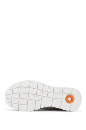 Tamer Tanca Hakiki Deri Kadın Siyah Sneakers & Spor Ayakkabı 298 3220 BN AYK Y26 KREMA/KREMA BSK