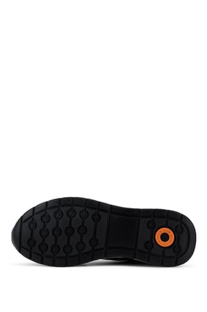 Tamer Tanca Kadın Hakiki Deri Siyah Süet Sneakers & Spor Ayakkabı 298 7095 BN AYK Y26 SIYAH SUET