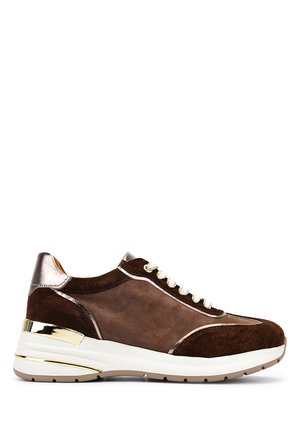Tamer Tanca Kadın Hakiki Deri Kahve Sneakers & Spor Ayakkabı 298 7095 BN AYK Y26 KHV SUET/KHV NBK/BRNZ