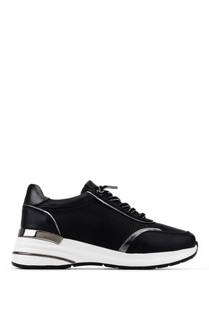 Tamer Tanca Kadın Hakiki Deri Siyah/Antrasit Sneakers & Spor Ayakkabı 298 7100 BN AYK Y26 SIYAH/ANTRASIT