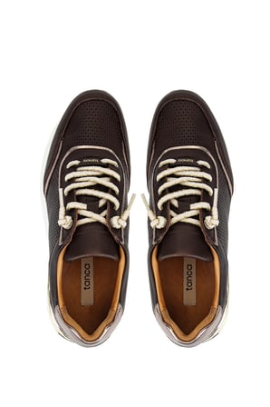 Tamer Tanca Kadın Hakiki Deri Kahverengi Sneakers & Spor Ayakkabı 298 7100 BN AYK Y26 KAHVE/BRONZ