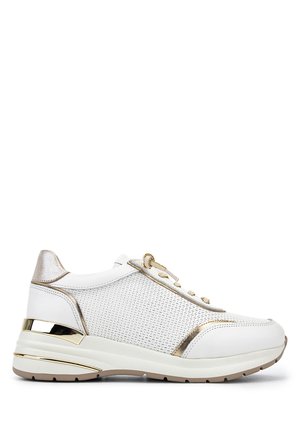 Tamer Tanca Kadın Hakiki Deri Beyaz Sneakers & Spor Ayakkabı 298 7100 BN AYK Y26 BEYAZ/GOLD