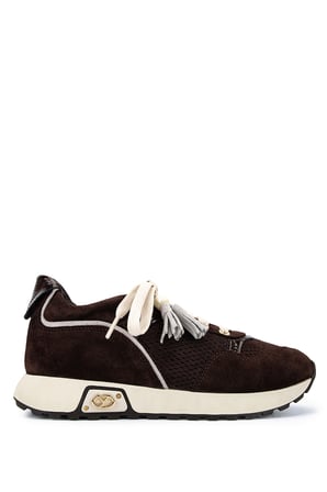 Tamer Tanca Kadın Hakiki Deri Kahverengi Süet Sneakers & Spor Ayakkabı 1192 26103 BN AYK Y26 KAHVE SUET