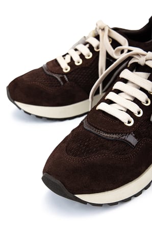 Tamer Tanca Kadın Hakiki Deri Kahverengi Süet Sneakers & Spor Ayakkabı 1192 26103 BN AYK Y26 KAHVE SUET