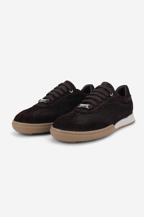 Valmenti Kadın Hakiki Deri Kahverengi Süet Sneakers & Spor Ayakkabı 1116 190 BN AYK Y26 KAHVE SUET