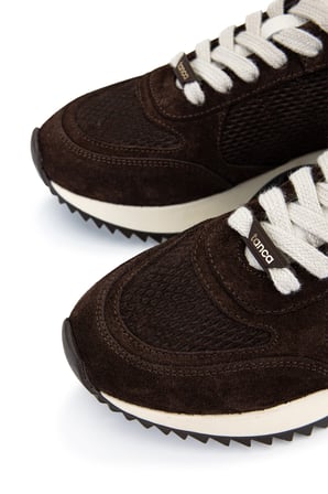 Tamer Tanca Kadın Hakiki Deri Kahverengi Süet Sneakers & Spor Ayakkabı 154 7161 BN AYK Y26 KAHVE SUET