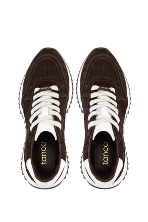 Tamer Tanca Kadın Hakiki Deri Kahverengi Süet Sneakers & Spor Ayakkabı 154 7161 BN AYK Y26 KAHVE SUET