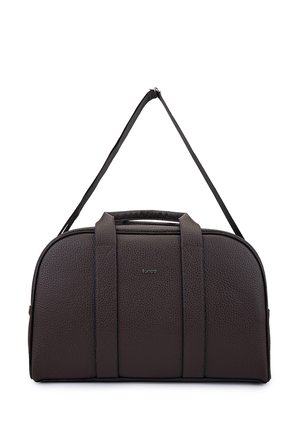 Tamer Tanca Unisex Suni Deri Kahverengi El Valizi 1012 2023 VLZ SK25-26 KAHVE FLTR