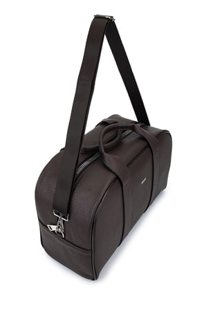 Tamer Tanca Unisex Suni Deri Kahverengi El Valizi 1012 2023 VLZ SK25-26 KAHVE FLTR