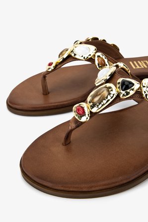 Valmenti Kadın Hakiki Deri Taba Düz Terlik 1141 587 BN TRLK Y26 TAN LEATHER
