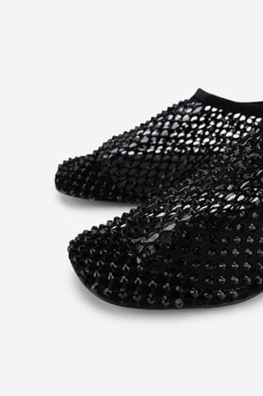 Valmenti Kadın Tekstil Siyah Casual Ayakkabı 1141 444 BN AYK Y26 BLACK STRASS
