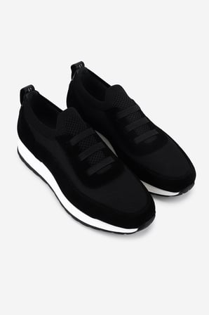 Valmenti Erkek Deri & Tekstil Siyah Sneakers & Spor Ayakkabı 1151 VAL-TNC-4 ERK AYK Y26 SIYAH