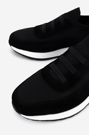 Valmenti Erkek Deri & Tekstil Siyah Sneakers & Spor Ayakkabı 1151 VAL-TNC-4 ERK AYK Y26 SIYAH