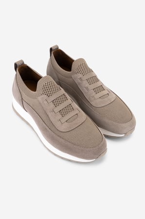 Valmenti Erkek Deri & Tekstil Taupe Sneakers & Spor Ayakkabı 1151 VAL-TNC-4 ERK AYK Y26 TAUPE