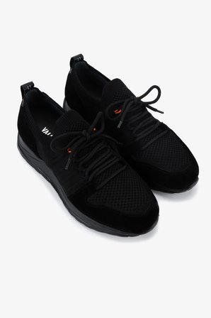 Valmenti Erkek Deri & Tekstil Siyah Süet Sneakers & Spor Ayakkabı 1151 VAL-TNC-5 ERK AYK Y26 SIYAH SUET/TRK