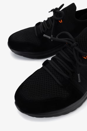 Valmenti Erkek Deri & Tekstil Siyah Süet Sneakers & Spor Ayakkabı 1151 VAL-TNC-5 ERK AYK Y26 SIYAH SUET/TRK