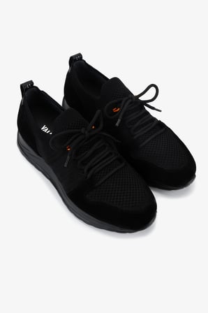 Valmenti Erkek Deri & Tekstil Siyah Süet Sneakers & Spor Ayakkabı 1151 VAL-TNC-5 ERK AYK Y26 SIYAH SUET/TRK