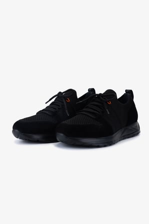 Valmenti Erkek Deri & Tekstil Siyah Süet Sneakers & Spor Ayakkabı 1151 VAL-TNC-5 ERK AYK Y26 SIYAH SUET/TRK