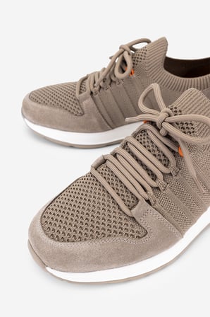 Valmenti Erkek Deri & Tekstil Bej Süet Sneakers & Spor Ayakkabı 1151 VAL-TNC-5 ERK AYK Y26 BEJ SUET/TRK