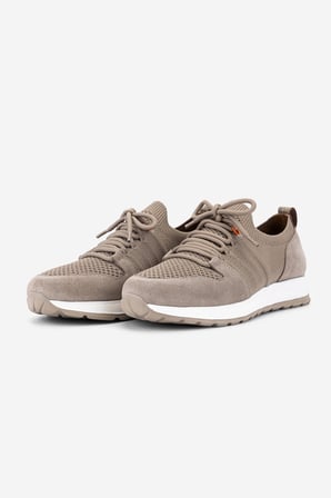 Valmenti Erkek Deri & Tekstil Bej Süet Sneakers & Spor Ayakkabı 1151 VAL-TNC-5 ERK AYK Y26 BEJ SUET/TRK