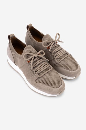 Valmenti Erkek Deri & Tekstil Bej Süet Sneakers & Spor Ayakkabı 1151 VAL-TNC-5 ERK AYK Y26 BEJ SUET/TRK