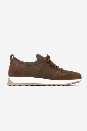 Valmenti Erkek Deri & Tekstil Taba Sneakers & Spor Ayakkabı 1151 VAL-TNC-5 ERK AYK Y26 TABA SUET/TRK