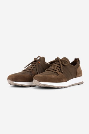 Valmenti Erkek Deri & Tekstil Taba Sneakers & Spor Ayakkabı 1151 VAL-TNC-5 ERK AYK Y26 TABA SUET/TRK