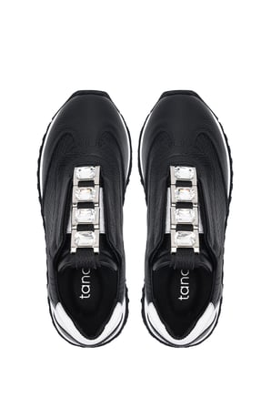 Tamer Tanca Kadın Hakiki Deri Siyah Sneakers & Spor Ayakkabı 1201 4016 BN AYK Y26 SIYAH