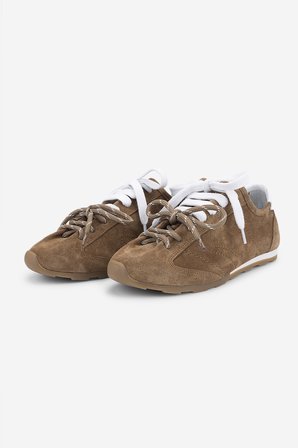 Valmenti Kadın Hakiki Deri Kahverengi Sneakers & Spor Ayakkabı 154 7028 BN AYK Y26 SIGARO SUET