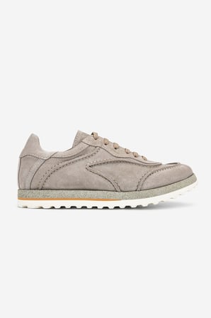 Valmenti Erkek Hakiki Deri Bej Süet Sneakers & Spor Ayakkabı 1202 2295-33 ERK AYK Y26 LINO SUET