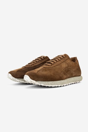 Valmenti Erkek Hakiki Deri Kahverengi Sneakers & Spor Ayakkabı 1202 2891-435 ERK AYK Y26 SIGARO SUET
