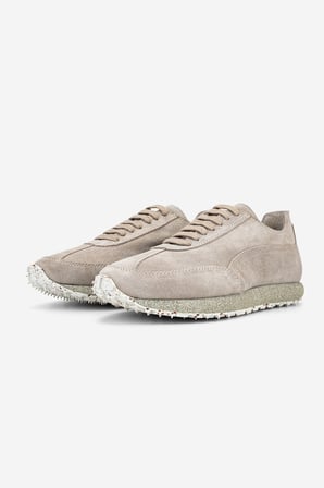 Valmenti Erkek Hakiki Deri Bej Süet Sneakers & Spor Ayakkabı 1202 2891-435 ERK AYK Y26 LINO SUET