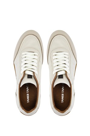 Tamer Tanca Erkek Hakiki Deri Bej Sneakers & Spor Ayakkabı 04 1202 ERK AYK Y26 BEJ DR
