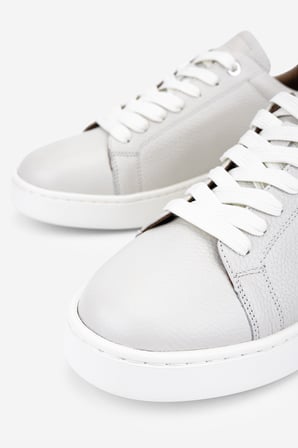 Valmenti Erkek Hakiki Deri Kırık Beyaz Sneakers & Spor Ayakkabı 04 4401 ERK AYK Y26 OFF WHITE