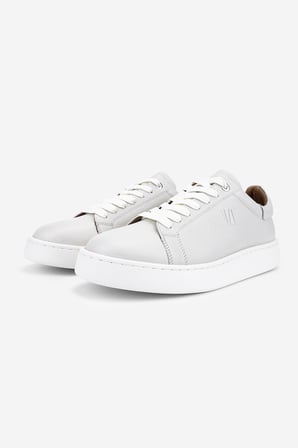 Valmenti Erkek Hakiki Deri Kırık Beyaz Sneakers & Spor Ayakkabı 04 4401 ERK AYK Y26 OFF WHITE