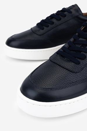 Valmenti Erkek Hakiki Deri Lacivert Sneakers & Spor Ayakkabı 04 4406 ERK AYK Y26 LACI FLTR