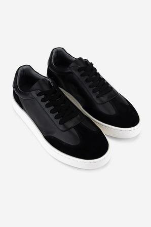 Valmenti Erkek Hakiki Deri Siyah Sneakers & Spor Ayakkabı 04 4407 ERK AYK Y26 SIYAH KMBN