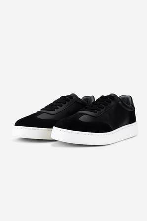 Valmenti Erkek Hakiki Deri Siyah Sneakers & Spor Ayakkabı 04 4407 ERK AYK Y26 SIYAH KMBN