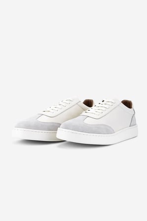 Valmenti Erkek Hakiki Deri Kırık Beyaz Sneakers & Spor Ayakkabı 04 4407 ERK AYK Y26 OFF WHITE KMBN