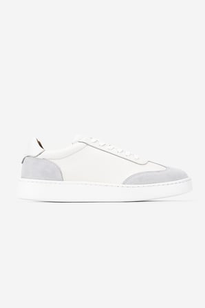 Valmenti Erkek Hakiki Deri Kırık Beyaz Sneakers & Spor Ayakkabı 04 4407 ERK AYK Y26 OFF WHITE KMBN