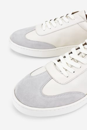 Valmenti Erkek Hakiki Deri Kırık Beyaz Sneakers & Spor Ayakkabı 04 4407 ERK AYK Y26 OFF WHITE KMBN