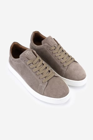 Valmenti Erkek Hakiki Deri Bej Süet Sneakers & Spor Ayakkabı 04 4411 ERK AYK Y26 BEJ SUET