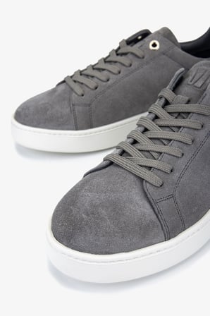 Valmenti Erkek Hakiki Deri Gri Sneakers & Spor Ayakkabı 04 4411 ERK AYK Y26 GRI SUET