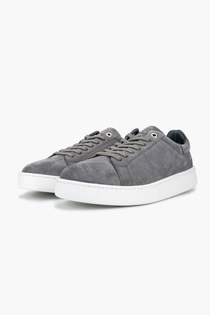 Valmenti Erkek Hakiki Deri Gri Sneakers & Spor Ayakkabı 04 4411 ERK AYK Y26 GRI SUET
