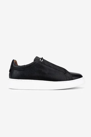 Valmenti Erkek Hakiki Deri Siyah Floter Sneakers & Spor Ayakkabı 04 4444 ERK AYK Y26 SIYAH FLTR