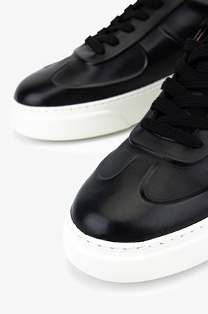 Valmenti Erkek Hakiki Deri Siyah Sneakers & Spor Ayakkabı 04 4601 ERK AYK Y26 SIYAH