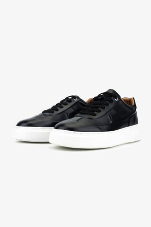 Valmenti Erkek Hakiki Deri Siyah Sneakers & Spor Ayakkabı 04 4601 ERK AYK Y26 SIYAH