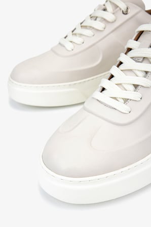 Valmenti Erkek Hakiki Deri Kırık Beyaz Sneakers & Spor Ayakkabı 04 4601 ERK AYK Y26 OFF WHITE